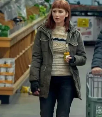 Jennifer Lawrence Dont Look Up Kate Dibiasky Hood Jacket