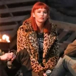 Jennifer Lawrence Don’t Look Up Kate Dibiasky Leopard Jacket