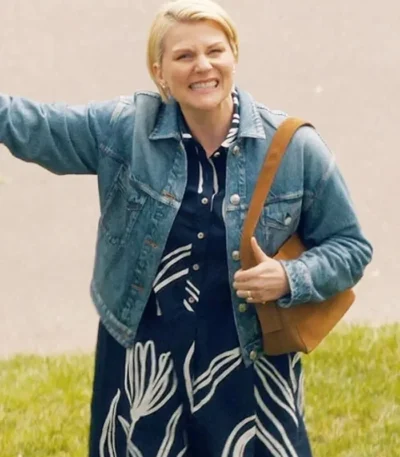 Jennifer Robertson Ginny and Georgia S03 Denim Jacket