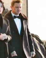 Hawkeye Clint Barton Black Long Trench Coat