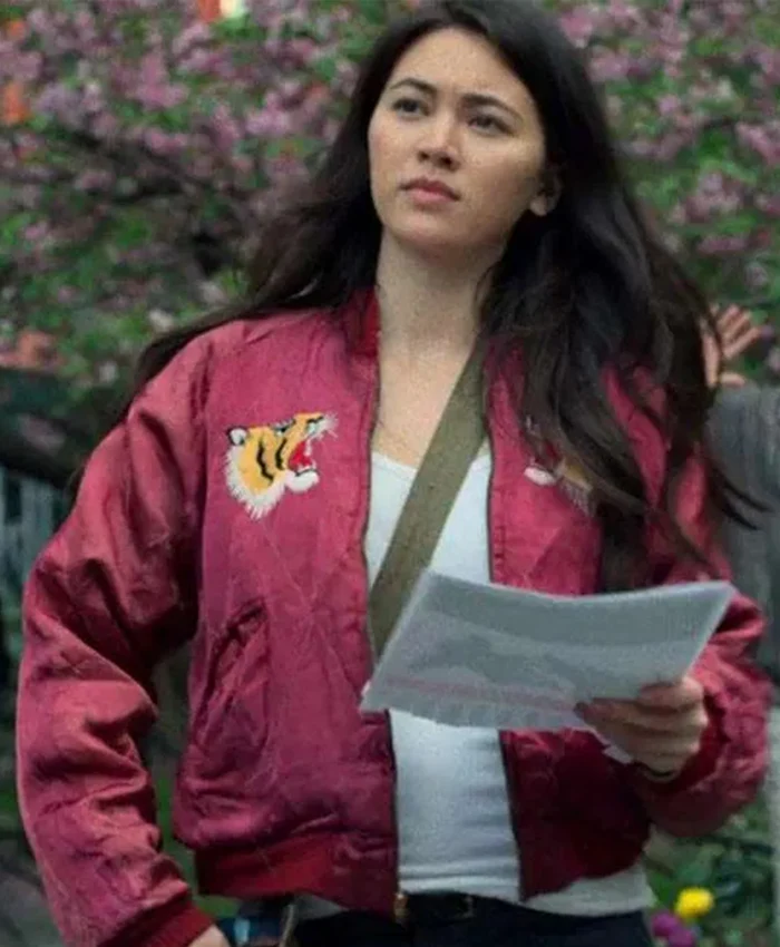 Jessica Henwick Iron Fist Colleen Wing Red Bomber Jacket Jessica Henwick Iron Fist Colleen Wing Red Bomber Jacket