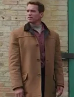 Jingle All the Way Arnold Schwarzenegger Brown Coat