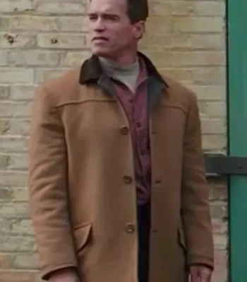 Jingle All the Way Arnold Schwarzenegger Brown Coat