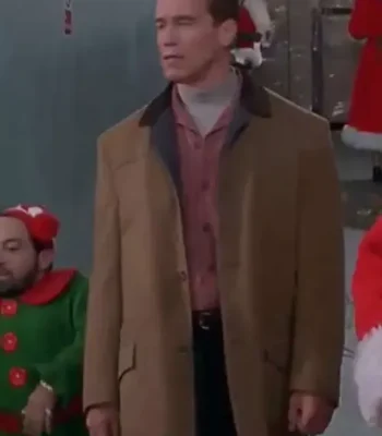 Jingle All the Way Arnold Schwarzenegger Brown Coat