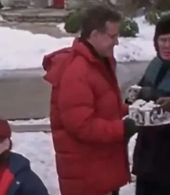 Jingle All the Way Phil Hartman Red Puffer Jacket