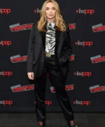 Jodie Comer Free Guy Premiere Black Blazer Coat