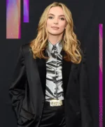 Jodie Comer Free Guy Premiere Black Blazer Coat