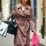Jodie Comer Killing Eve Double Breasted Cotton Trench Coat