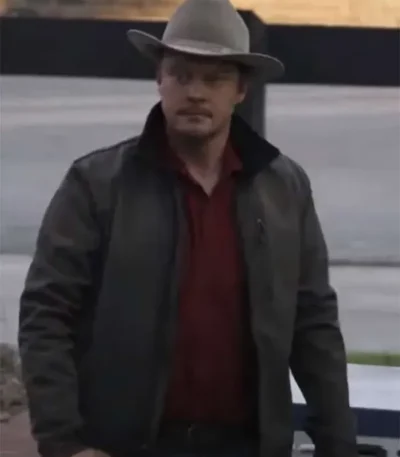 Joe Pickett S02 Michael Dorman Grey Cotton Jacket
