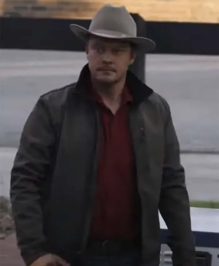 Joe Pickett S02 Michael Dorman Grey Cotton Jacket Joe Pickett S02 Michael Dorman Grey Cotton Jacket