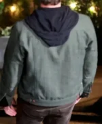 John Krasinski IF 2024 Grey Wool Jacket