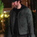 John Krasinski IF 2024 Grey Wool Jacket