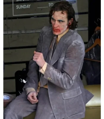 Joker 2 Arthur Fleck Grey Suit