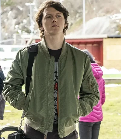 Jonas Strand Gravli Ragnarok Green Bomber Jacket