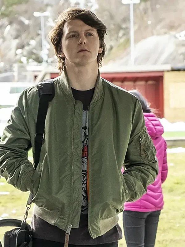 Jonas Strand Gravli Ragnarok Green Bomber Jacket