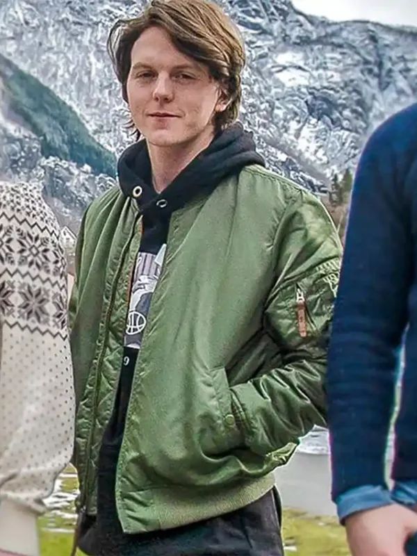 Jonas Strand Gravli Ragnarok Green Bomber Jacket