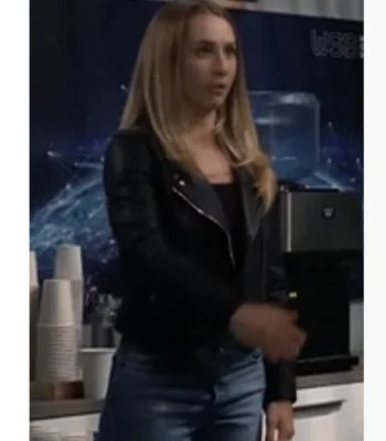 Josslyn Jacks General Hospital Black Leather Jacket