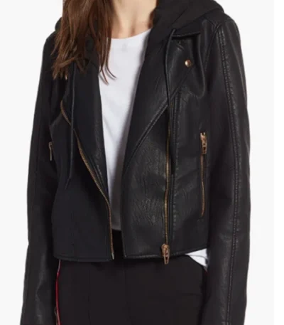 Josslyn Jacks General Hospital Black Leather Jacket