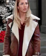 Josslyn Jacks General Hospital Brown Jacket