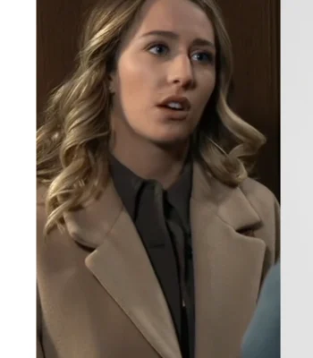 Josslyn Jacks General Hospital Wool Coat