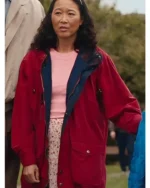 Joy Ride 2023 Jenny Chen Red Jacket