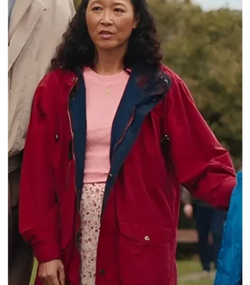 Joy Ride 2023 Jenny Chen Red Jacket