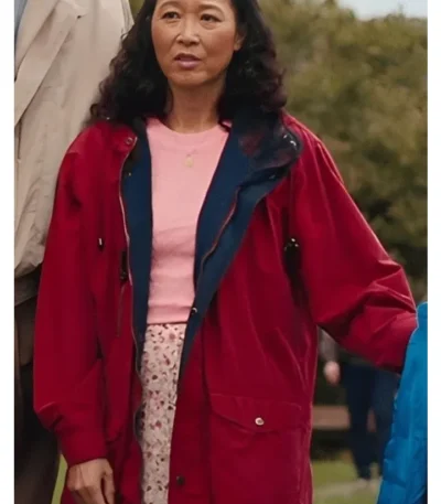 Joy Ride 2023 Jenny Chen Red Jacket