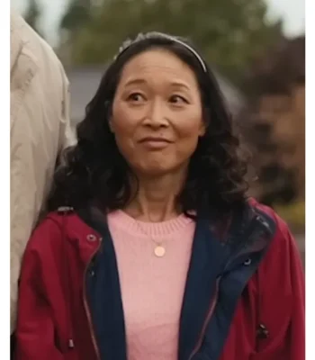 Joy Ride 2023 Jenny Chen Red Jacket