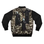 Jude Bins Hip Hop Black Bomber Jacket