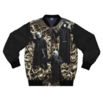Jude Bins Hip Hop Black Bomber Jacket