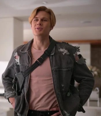 Julie and the Phantoms Alex Mercer Grey Jacket