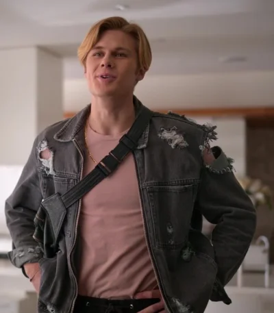 Julie and the Phantoms Alex Mercer Grey Jacket