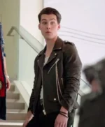 Julie and the Phantoms Reggie Peters Black Biker Leather Jacket