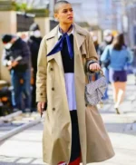Julien Calloway Gossip Girl Beige Trench Coat