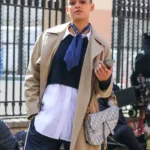Julien Calloway Gossip Girl Beige Trench Coat
