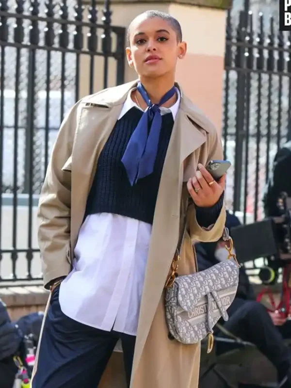 Julien Calloway Gossip Girl Beige Trench Coat