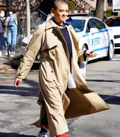 Julien Calloway Gossip Girl Beige Trench Coat