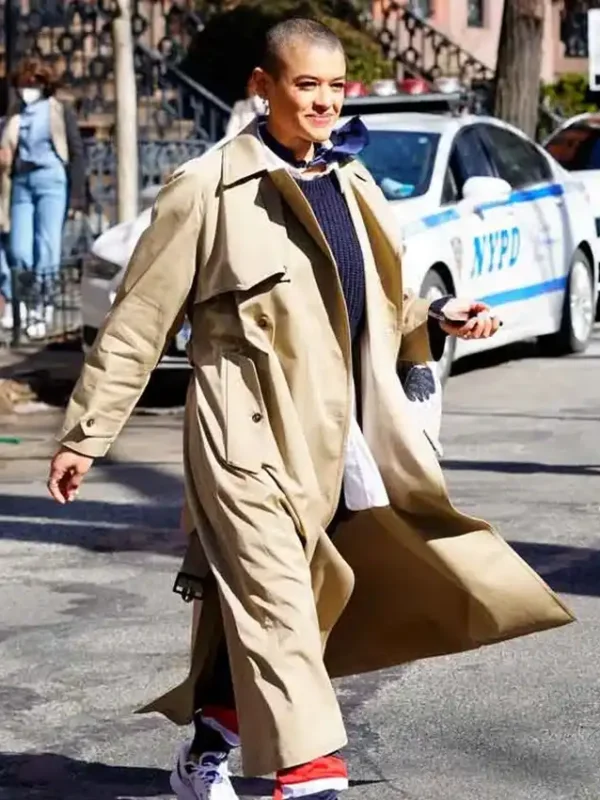 Julien Calloway Gossip Girl Beige Trench Coat