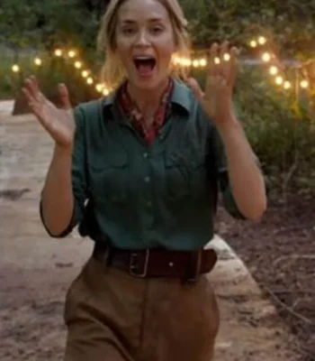 Jungle Cruise Lily Houghton Green Jacket