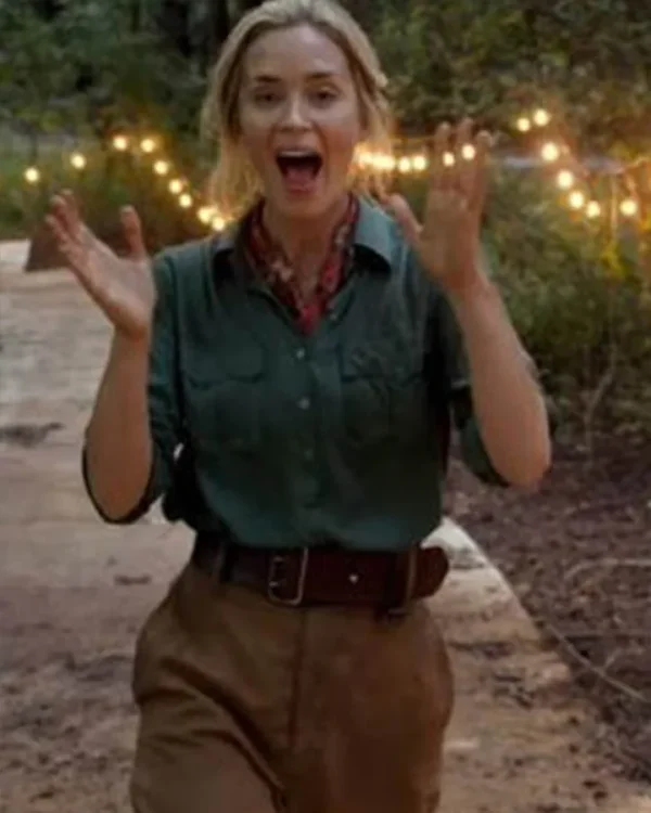 Jungle Cruise Lily Houghton Green Jacket