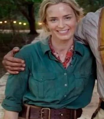 Jungle Cruise Lily Houghton Green Jacket