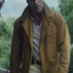 Jungle Cruise The Rock Frank Brown Cotton Coat