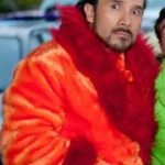 Junior P. Luche Orange Fur Coat