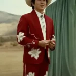 Jupe Nope Costume Steven Yeun Cowboy Red Suit