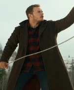 Jurassic World 3 Owen Grady Brown Cotton Trench Duster Coat