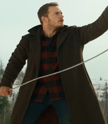 Jurassic World 3 Owen Grady Brown Cotton Trench Duster Coat