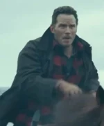 Jurassic World 3 Owen Grady Brown Cotton Trench Duster Coat