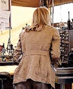 Jurassic World Dominion Ellie Sattler Cotton Brown Long Coat