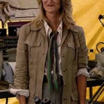 Jurassic World Dominion Ellie Sattler Cotton Brown Long Coat