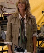 Jurassic World Dominion Ellie Sattler Cotton Brown Long Coat
